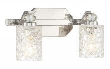 Minka-Lavery 2612-77 - Crystal Kay - 2 Light Bath Vanity