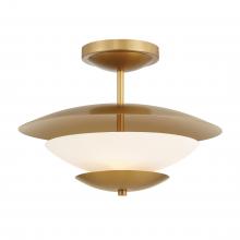 Minka-Lavery 3943-732 - SOLARA - 3 LIGHT SEMI FLUSH
