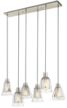 Kichler 43628NI - Linear Chandelier 6Lt