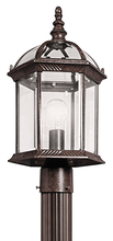 Kichler 49187TZ - Outdoor Post Mt 1Lt