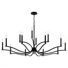 Kichler 52698BK - Chandelier 14Lt