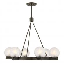 Savoy House 1-1014-6-15 - Darien 6-Light Chandelier in Mediterranean Bronze