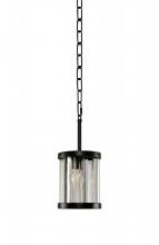 Kalco 314250SB - Essex 1 Light Mini Pendant