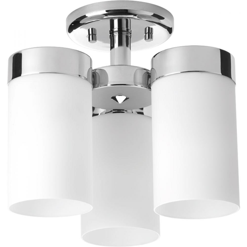 Elevate Collection Three-Light 11-3/4" Flush Mount