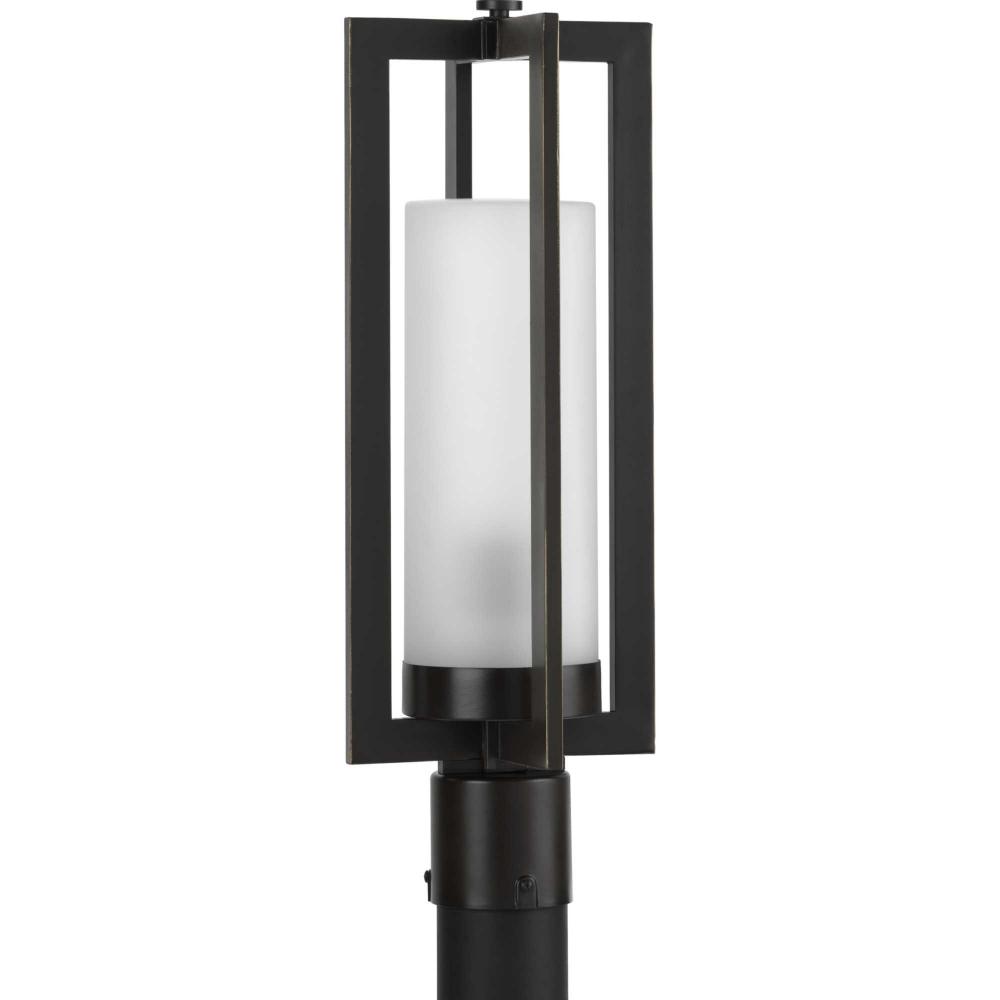 Janssen Collection Oil Rubbed Bronze One-Light Post Lantern