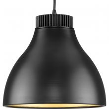 Progress P500372-31M-30 - Radian LED Collection Modern Matte Black Metal Pendant