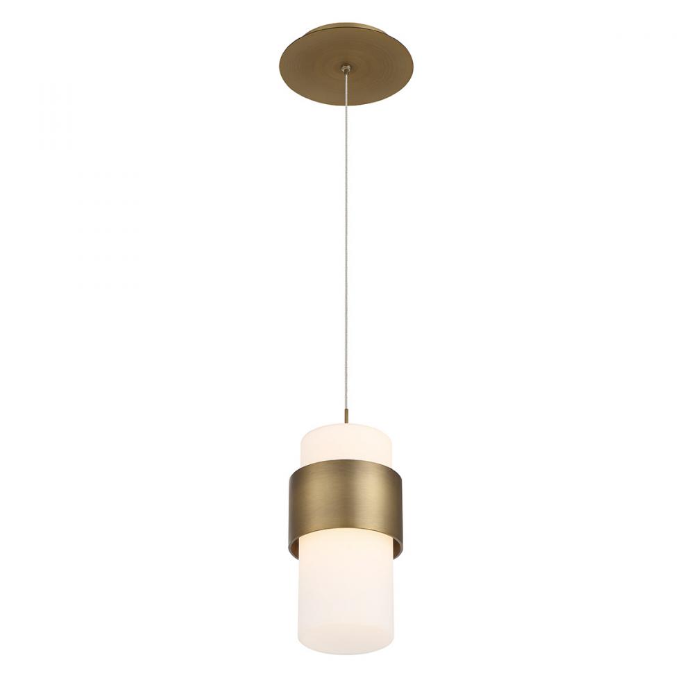 Banded Mini Pendant Light