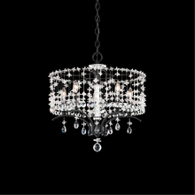 Schonbek 1870 TC1018N-59H - Bella Rose 5 Light 120V Chandelier in Ferro Black with Heritage Handcut Crystal