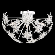 Schonbek 1870 DN1224N-306R - Esteracae 24IN 120V Flush Mount in White Luster with Radiance Crystal