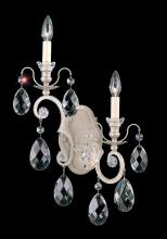 Schonbek 1870 3757-23 - Renaissance 2 Light 120V Wall Sconce in Etruscan Gold with Heritage Handcut Crystal