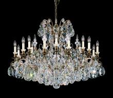 Schonbek 1870 3792-48 - Renaissance 19 Light 120V Chandelier in Antique Silver with Heritage Handcut Crystal