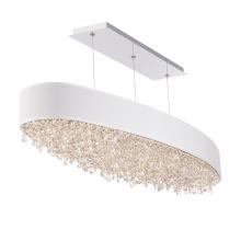 Schonbek 1870 S6349-401RS1 - Eclyptix LED 49IN 3000K/3500K/4000K 120V Pendant in Polished Stainless Steel with Radiance Smooth