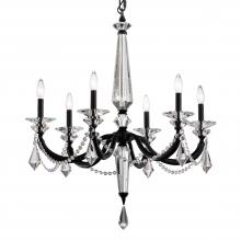 Schonbek 1870 S6706N-48R - Verona 6 Light 120V Chandelier in Antique Silver with Clear Radiance Crystal