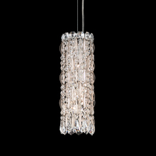 Schonbek 1870 RS8341N-51H - Sarella 3 Light 120V Mini Pendant in Black with Heritage Handcut Crystal