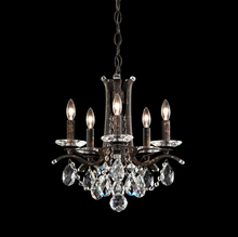 Schonbek 1870 VA8304N-76H - Vesca 5 Light 120V Chandelier in Heirloom Bronze with Heritage Handcut Crystal