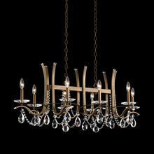 Schonbek 1870 VA8435N-23H - Vesca 8 Light 120V Chandelier in Etruscan Gold with Heritage Handcut Crystal