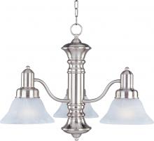 Maxim 20326MRSN - Newburg-Down Light Chandelier