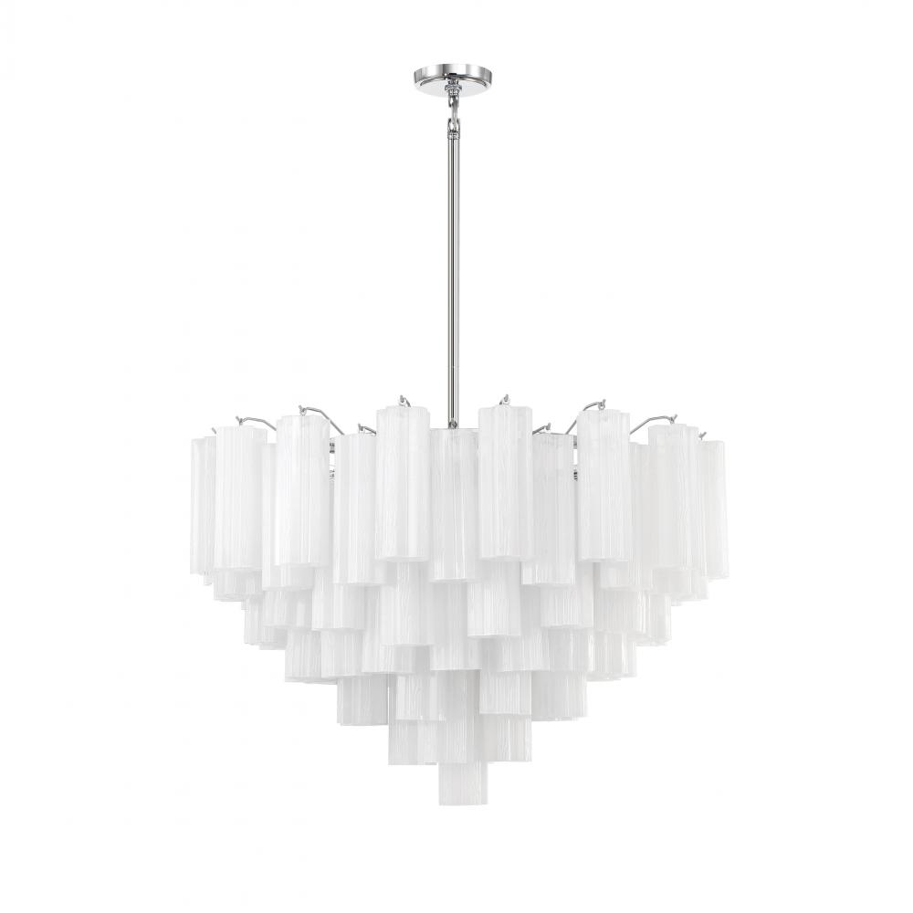 Addis 16 Light Polished Chrome Chandelier