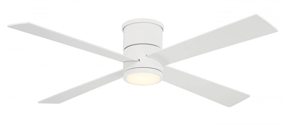 Falco Flush - 54" LED Flush Mount Ceiling Fan