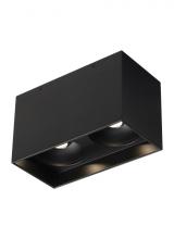 Visual Comfort & Co. Modern Collection 700FMEXOD640BG-LED930 - Exo 6 Dual Flush Mount