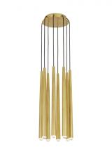 Visual Comfort & Co. Modern Collection 700TRSPPYL8RNB-LED930 - Pylon 8 Light Chandelier