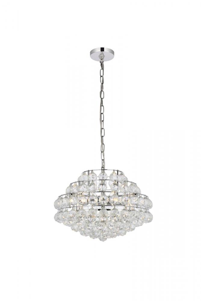 Savannah 18 Inch Pendant in Chrome