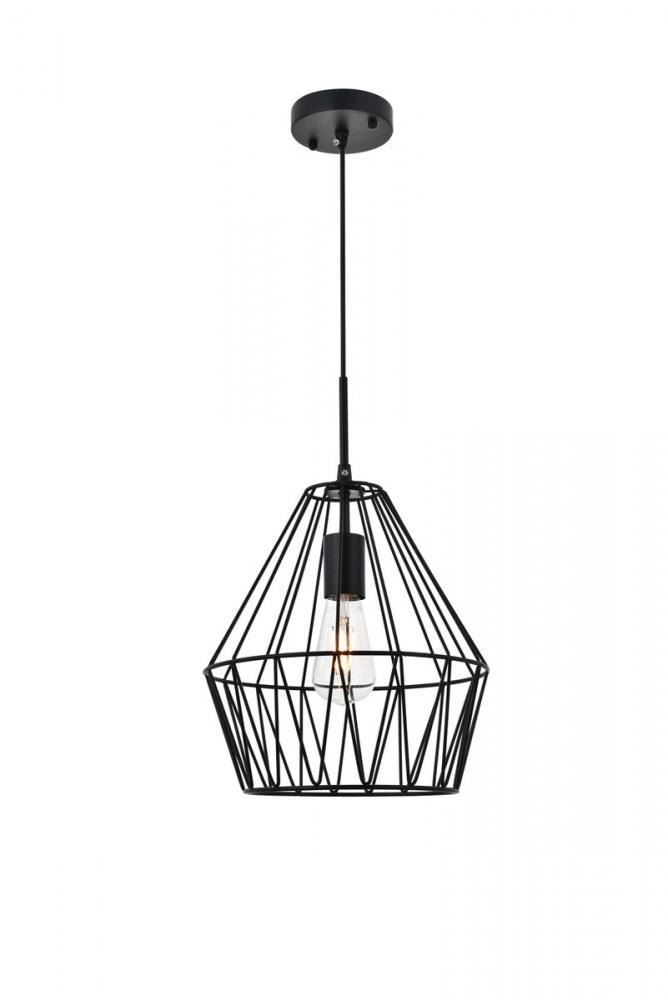 Candor 1 Light Black Pendant