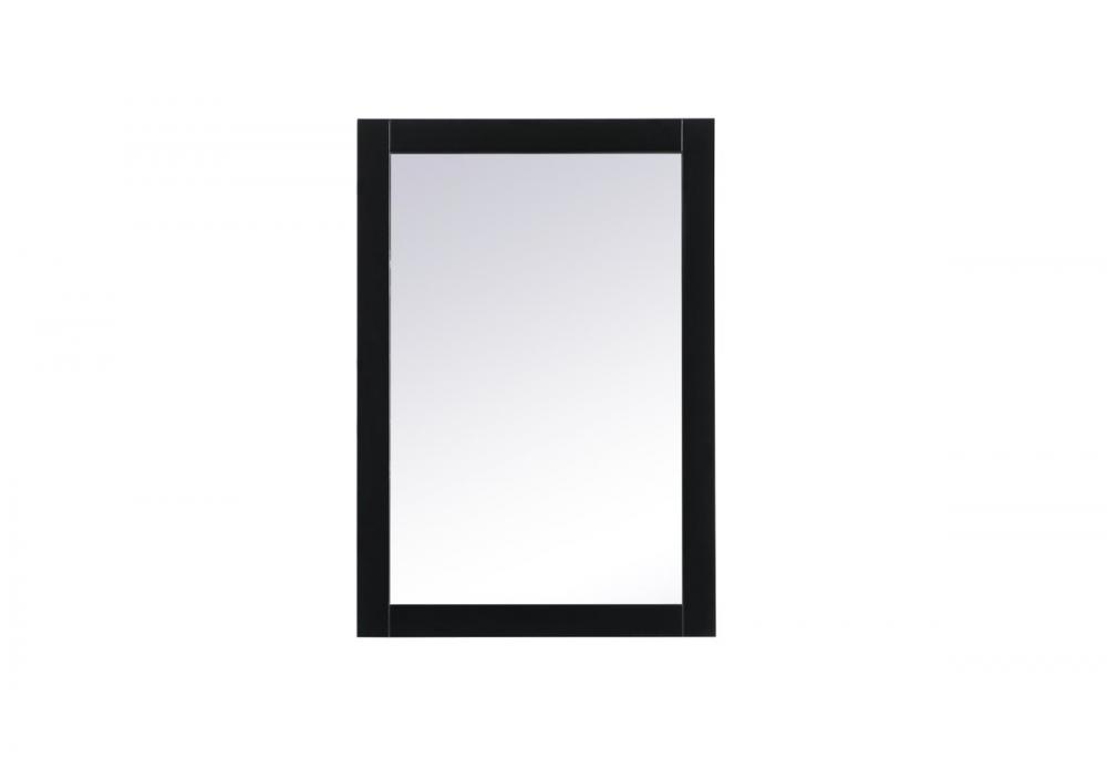 Cole vanity mirror 22 x 32 inch in black