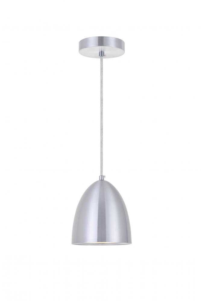 Neutra 1 Light Burnished Nickel Pendant