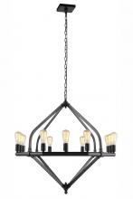 Elegant 1472G39BZ - Illumina 12 light Bronze Pendant