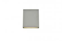 Elegant LDOD4023S - Raine Integrated LED wall sconce in silver