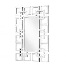 Elegant MR9129 - Sparkle 31.5 In. Contemporary Rectangle Mirror in Clear