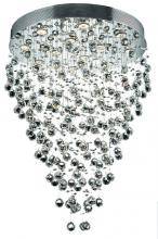 Elegant V2006D28C/RC - Galaxy 12 Light Chrome Chandelier Clear Royal Cut Crystal