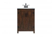 Elegant VF90224EX - 24 Inch Single Bathroom Vanity in Expresso