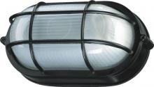 Quorum 680-9-15 - 1LT Oval Bulkhead - BK