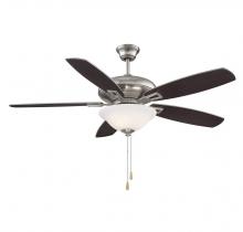 Savoy House Meridian M2017BNRV - 52" 2-Light Ceiling Fan in Brushed Nickel