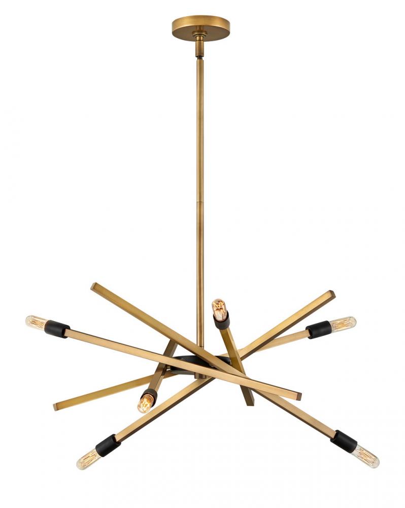 Medium Adjustable Single Tier Chandelier