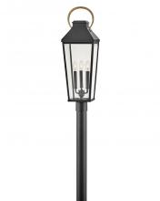 Hinkley 17501BK - Large Post Top or Pier Mount Lantern