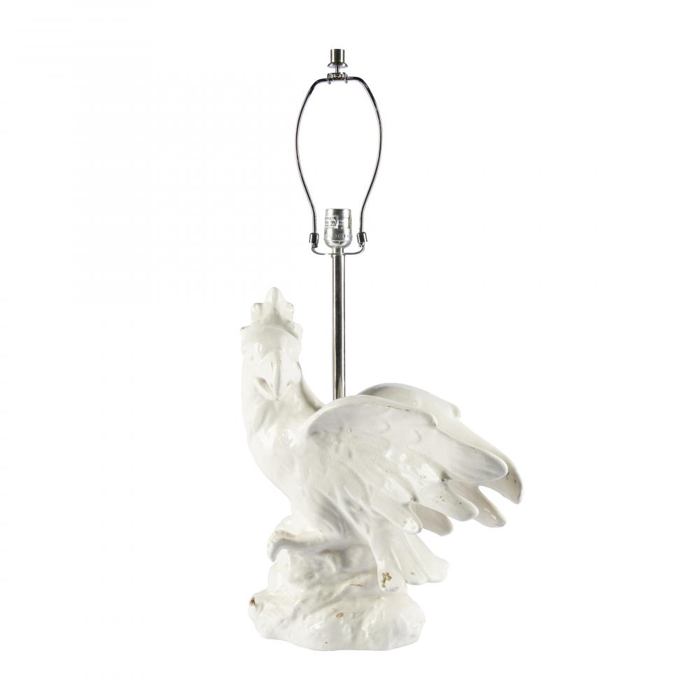 Cockatoo Ceramic Lamp