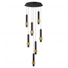 ET2 E24757-BKGLD - Reveal-Multi-Light Pendant